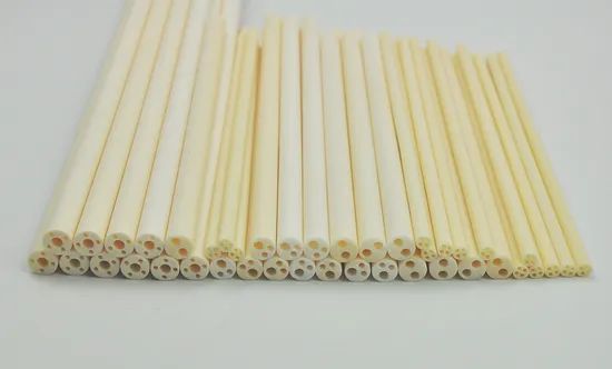 1600 Degree High Temperature C799 99.5% Alumina Ceramic Thermocouple Protection Tube
