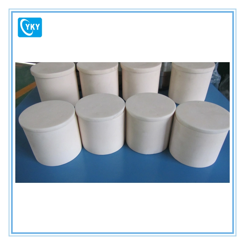 Rectangular Shape High Purity 99-99.97% Ceramic Alumina Boat Crucible