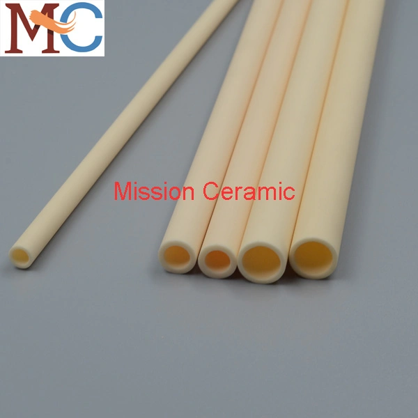 Industrial 95% 99.7% Al2O3 Alumina Ceramic Tube