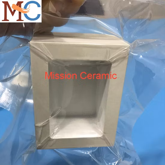 Crisol de cerámica con cilindro de nitruro de boro industrial Bn